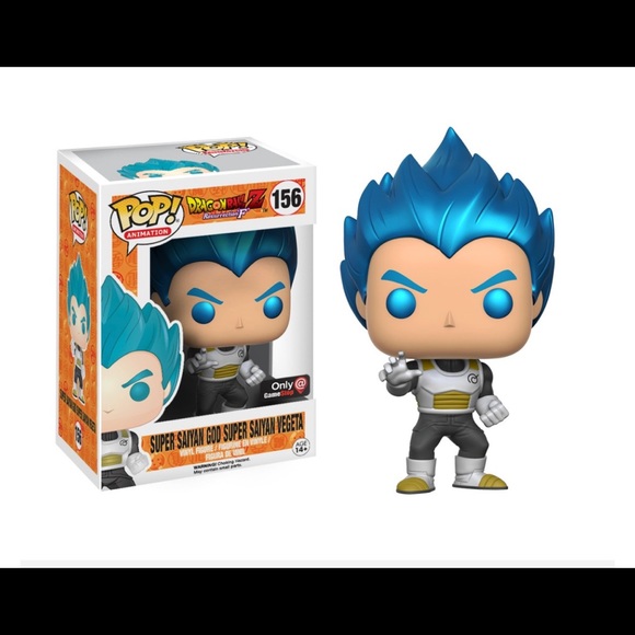 super saiyan blue vegeta metallic pop